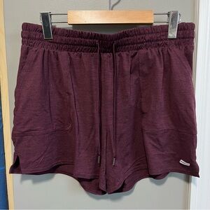 Athletic Works Women's Burgundy Shorts